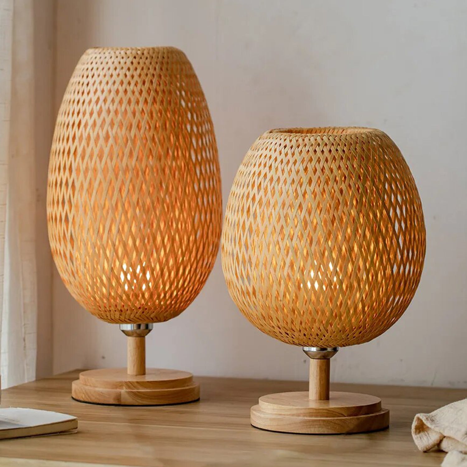 Natural Bamboo Lamp