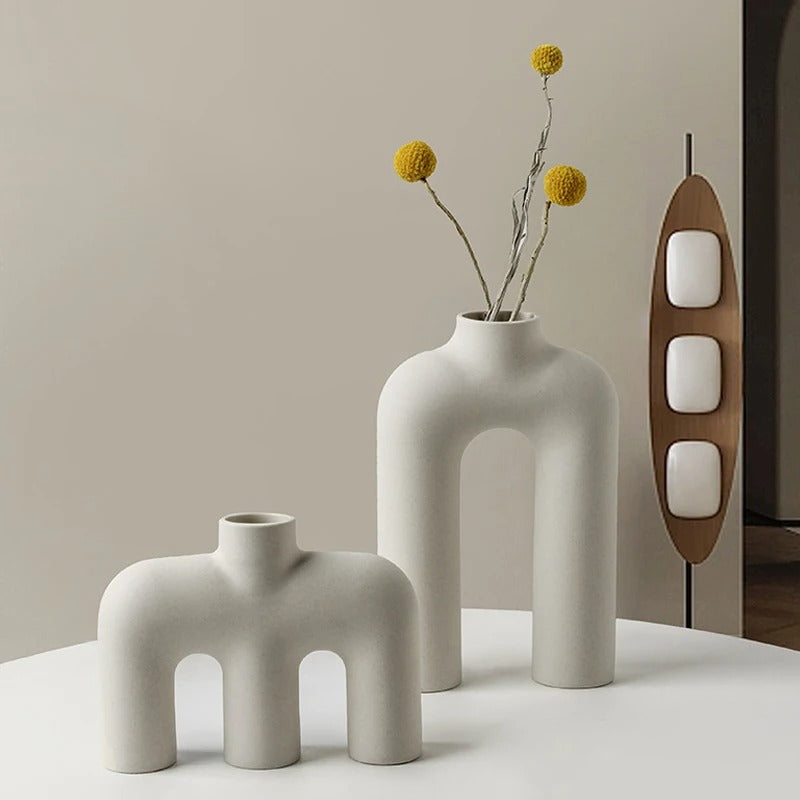 Ceramic Vase Shapes Home Decoration